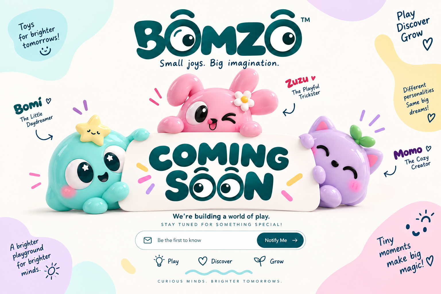 BOMZO — Coming Soon